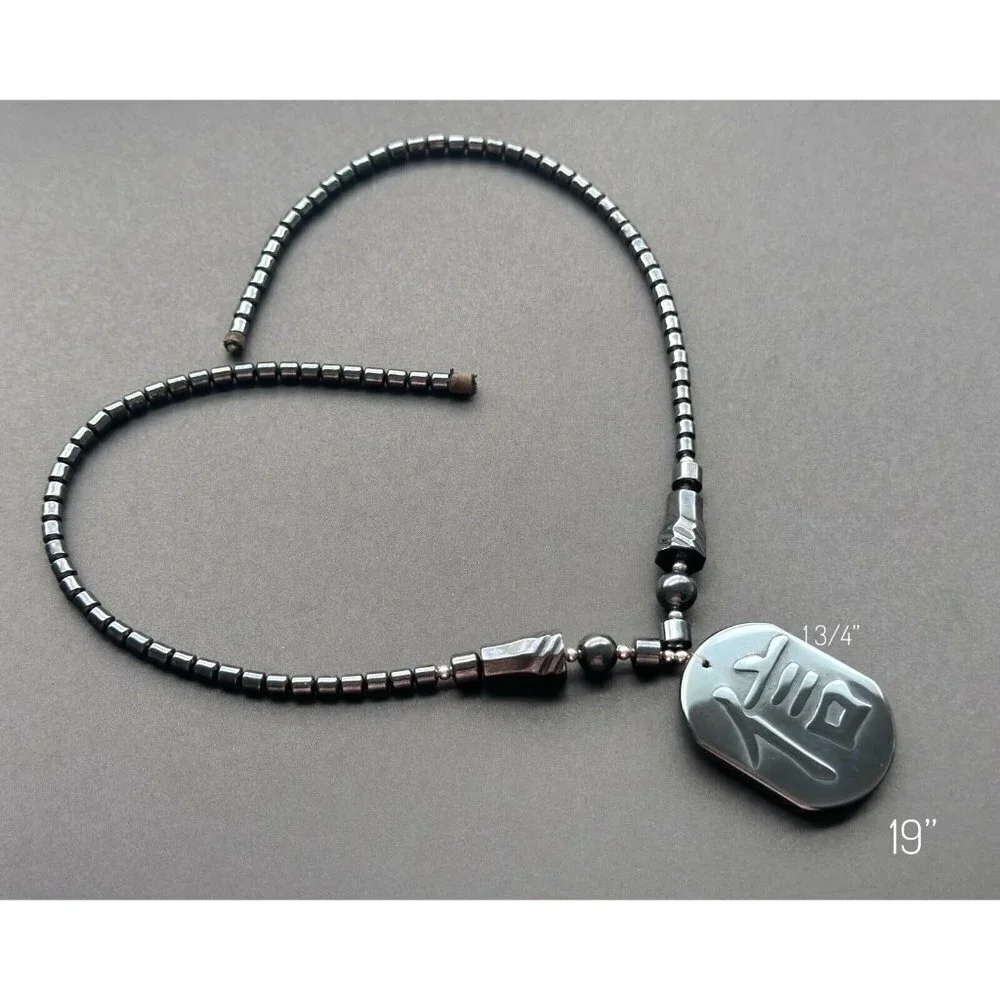 Hematite Necklace Lot of 4 - Picture 3 of 7